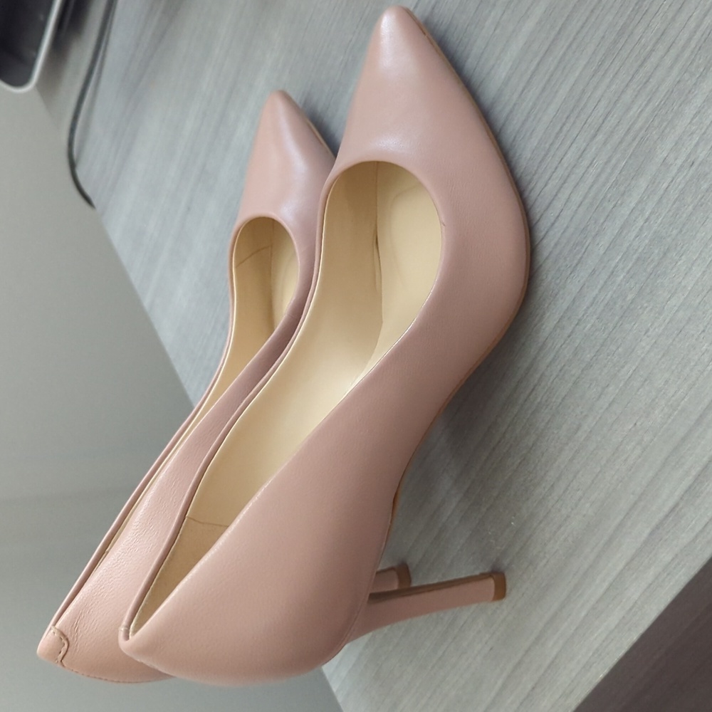 NINE West Etta Women's leather high heels - Picture 4 of 8